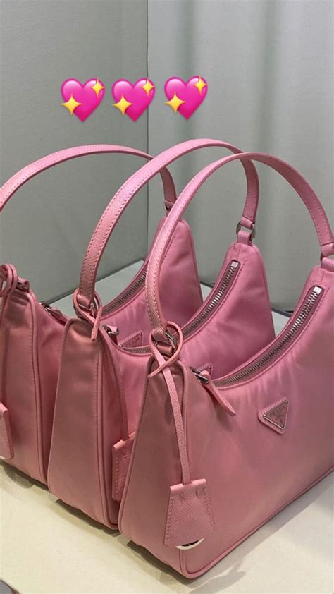 fluffy pink prada bag|prada leather handbags.